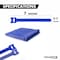 Kable Kontrol Hook and Loop Fastener Wrap, 7 in, 1/2 in W, Blue, 20 PK HLT050X7-20-BLUE - alternate 4